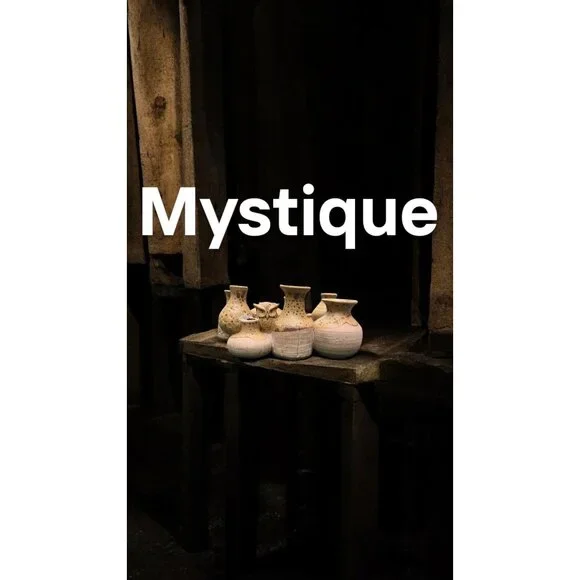 VTG Unique speckled glaze pottery cluster vase various sizes with owls - Picture 6 of 6